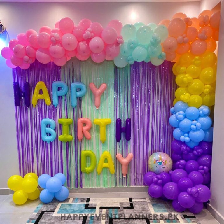 home decor for birthday event in islamabad